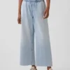 Lave, løse cropped-Jeans i 90-tallsstil