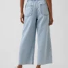 Lave, løse cropped-Jeans i 90-tallsstil