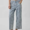 Lavt sittende, avslappet cropped-Jeans