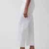 Lavt sittende, avslappet cropped-Jeans