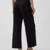 Lavt sittende, avslappet cropped-Jeans