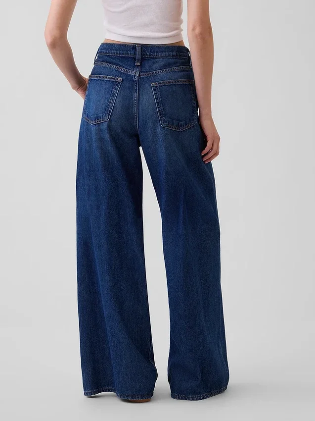 Lavt sittende, ekstra baggy Jeans