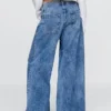 Lavt sittende, ekstra baggy Jeans