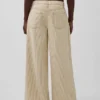 Lavt sittende, ekstra baggy Jeans med striper