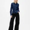 Lavt sittende, ultramyke, ekstra vide Jeans