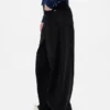 Lavt sittende, ultramyke, ekstra vide Jeans