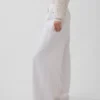 Lavt sittende, ultramyke, ekstra vide Jeans