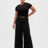Lavt sittende, ultramyke, ekstra vide Jeans
