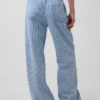 Lavt sittende, ultramyke, løse 90-talls-Jeans med striper