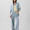 Lavt sittende, ultramyke, løse Jeans i 90-tallsstil