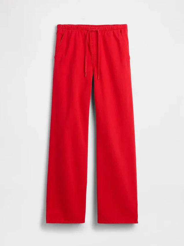 Lavt sittende, ultramyke, løse Jeans i 90-tallsstil