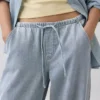 Lavt sittende, ultramyke, løse Jeans i 90-tallsstil