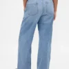 Lavt sittende, ultramyke, løse Jeans i 90-tallsstil