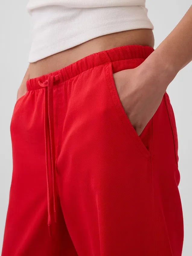 Lavt sittende, ultramyke, løse Jeans i 90-tallsstil