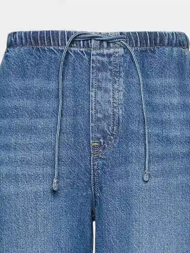 Lavt sittende, ultramyke, løse Jeans i 90-tallsstil