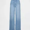 Lavt sittende, ultramyke, løse Jeans i 90-tallsstil