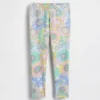 Leggings med blomstermønster for Baby og Småbarn – kan kombineres fritt