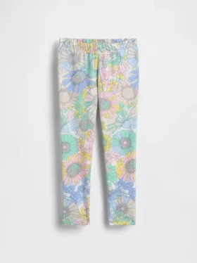 Leggings med blomstermønster for Baby og Småbarn – kan kombineres fritt