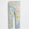 Leggings med blomstermønster for Baby og Småbarn – kan kombineres fritt