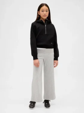 Leggings med brede ben og nedbrettbar linning for barn