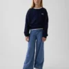 Leggings med brede ben og nedbrettbar linning for barn