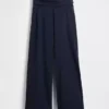 Leggings med brede ben og nedbrettbar linning for barn