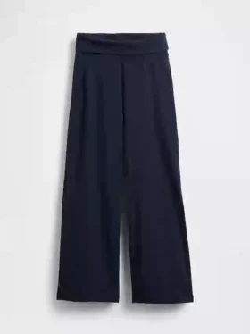 Leggings med brede ben og nedbrettbar linning for barn