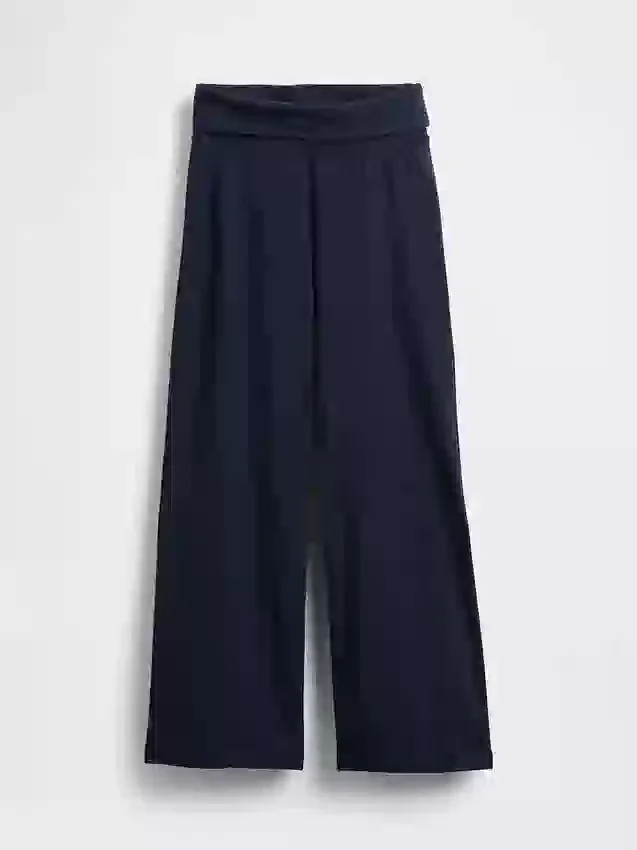 Leggings med brede ben og nedbrettbar linning for barn