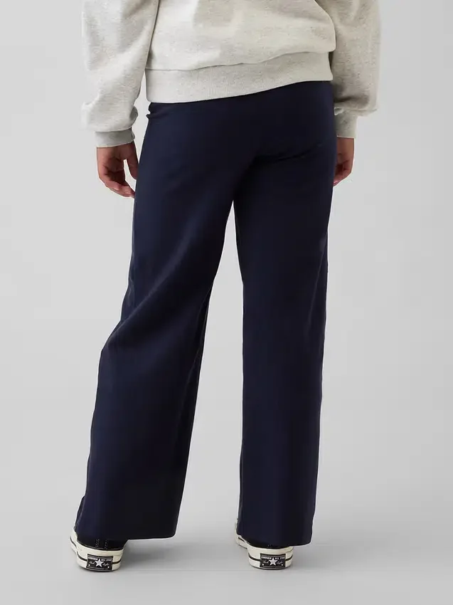 Leggings med brede ben og nedbrettbar linning for barn