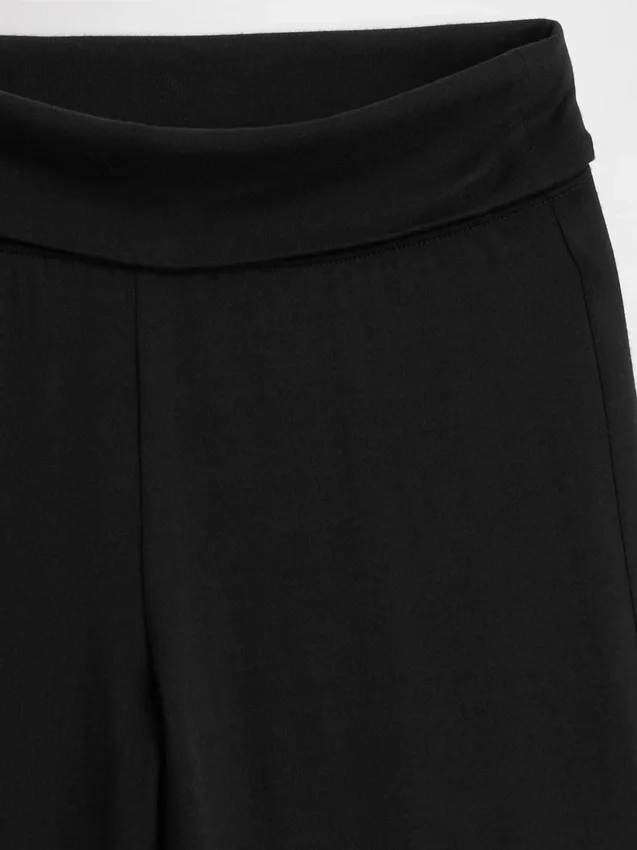 Leggings med brede ben og nedbrettbar linning for barn