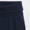 Leggings med brede ben og nedbrettbar linning for barn