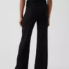 Leggings med brettet linning og utvidet ben for barn