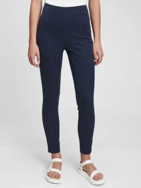 Leggings med høy midje og bi-stretch