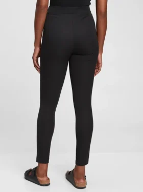 Leggings med høy midje og bi-stretch