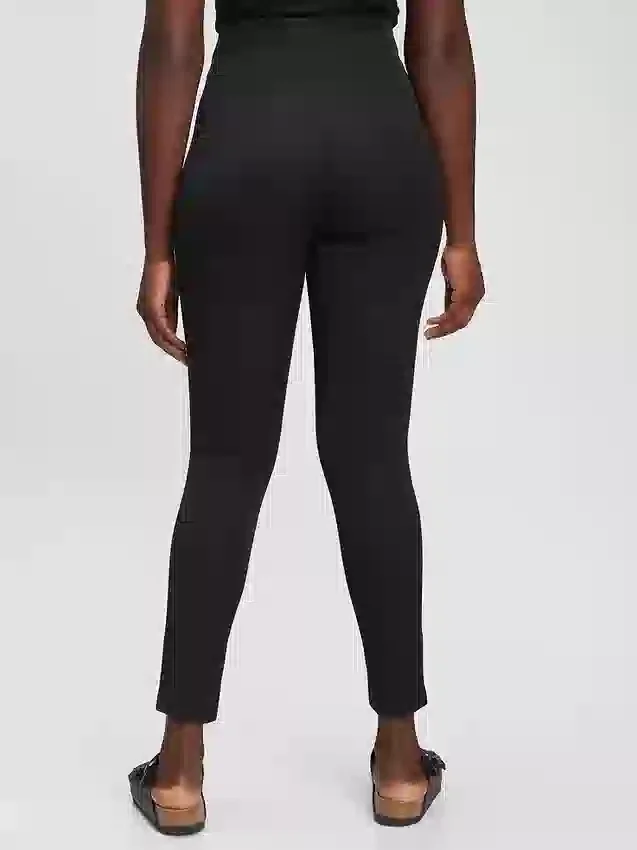 Leggings med høy midje og bi-stretch