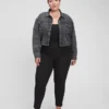 Leggings med høy midje og bi-stretch