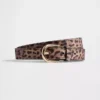 Leopardmønstret belte for barn