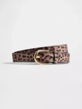 Leopardmønstret belte for barn