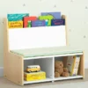 Lesekrok for småbarn med polstret benk