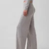Lett CashSoft Pointelle-pyjamasbukser med hjerte-mønster