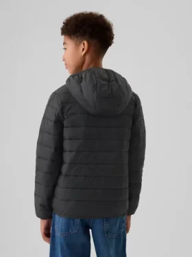 Lett Primaloft®-dunjakke av resirkulert materiale for barn