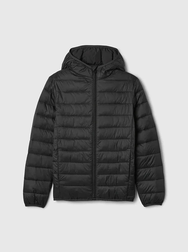 Lett Primaloft®-dunjakke av resirkulert materiale for barn