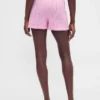 Lette CashSoft Pointelle-pyjamas-Shorts med hjerte-mønster