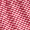 Lette shorts i lin-bomull med gingham-mønster for barn