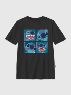 Lilo og Stitch-T-skjorte med grafisk trykk for barn
