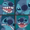 Lilo og Stitch-T-skjorte med grafisk trykk for barn