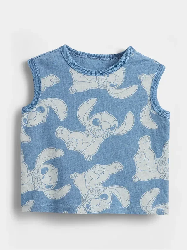 Lilo & Stitch grafisk tank-top for Baby og Småbarn