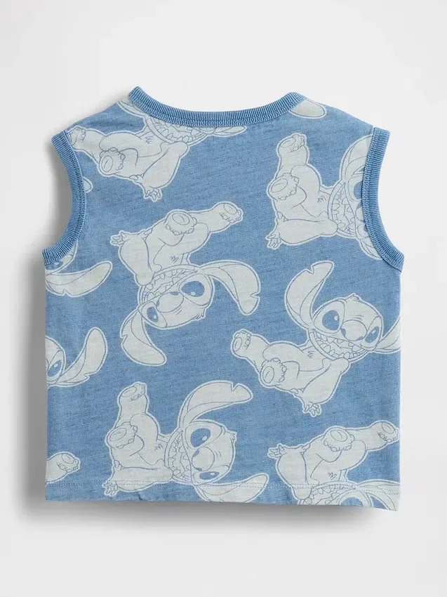 Lilo & Stitch grafisk tank-top for Baby og Småbarn
