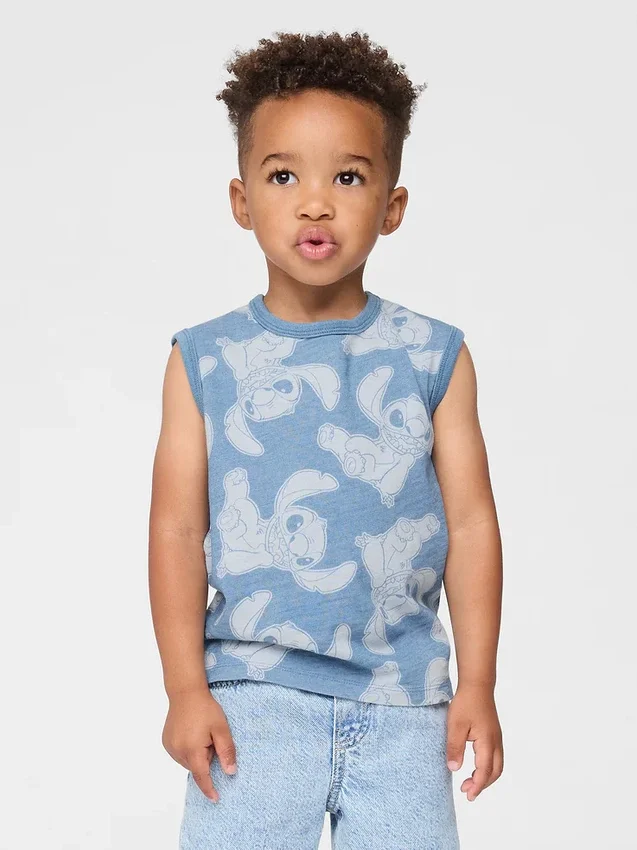 Lilo & Stitch grafisk tank-top for Baby og Småbarn