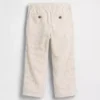 Linen-bomullsbukser med elastisk linning for Baby og Småbarn
